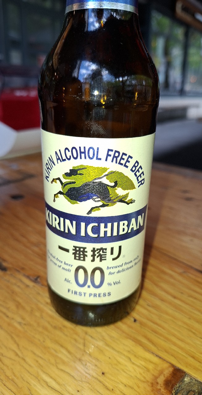 Kirin Ichiban 0.0 / 一番搾ン 0.0, Japan