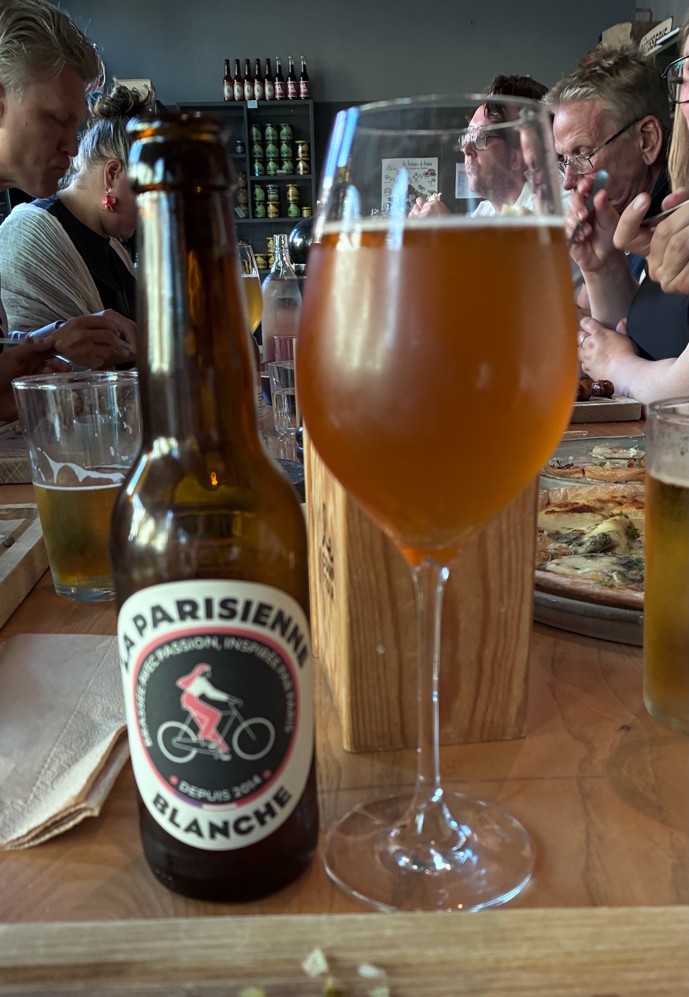 La Parisienne Blanche, Brasserie La Parisienne