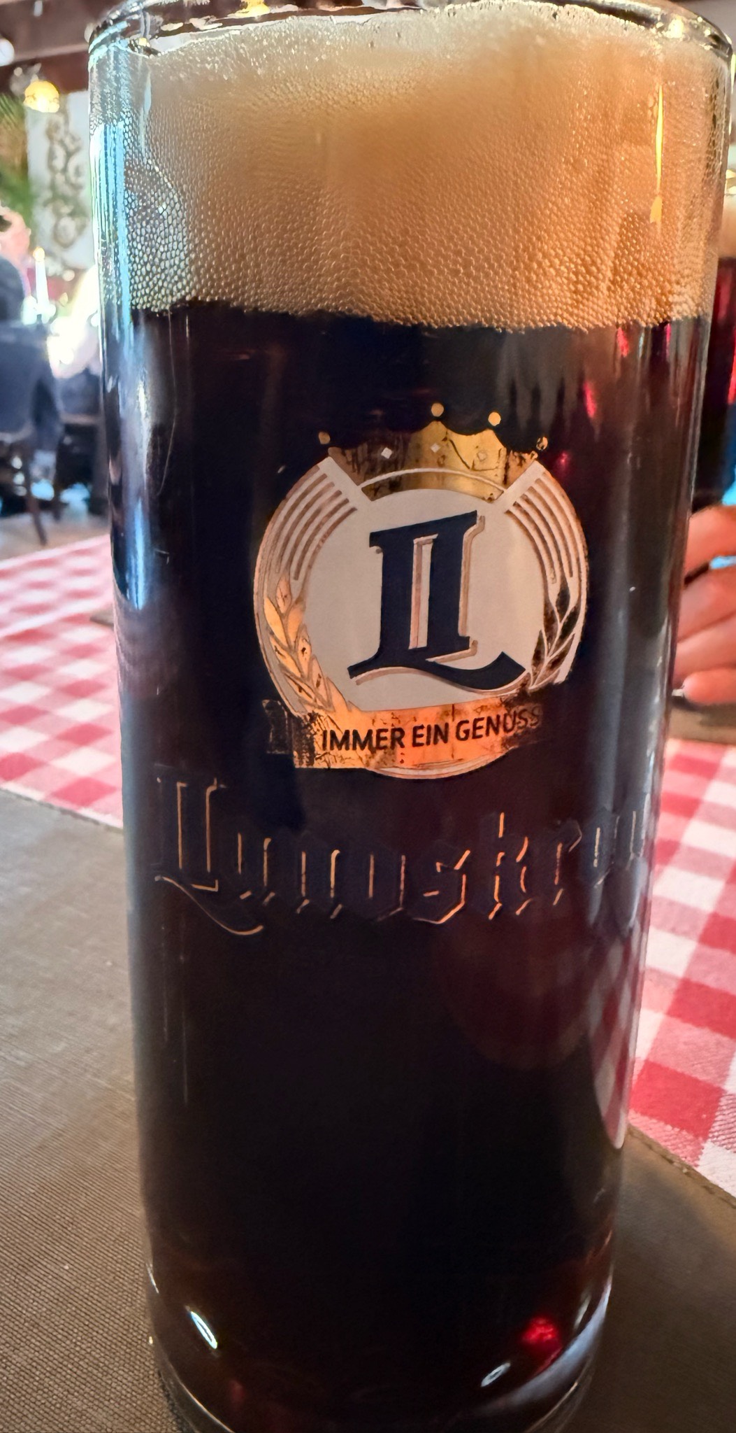Pupen-Schultzes Schwarzes, Landskron Brauerei