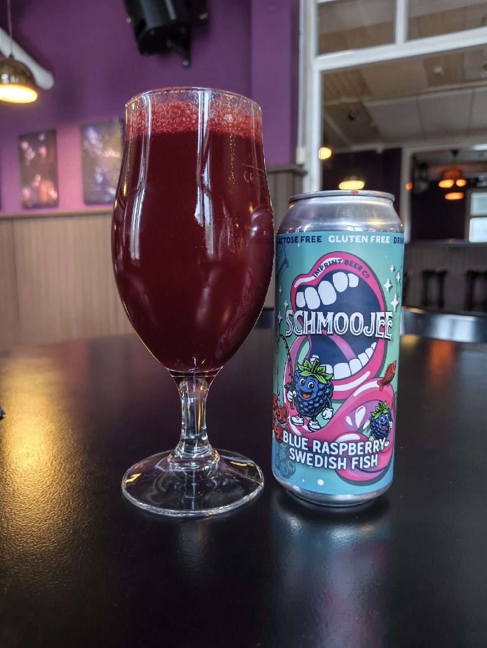 Schmoojee Blue Raspberry Swedish Fish, Imprint Beer Co.