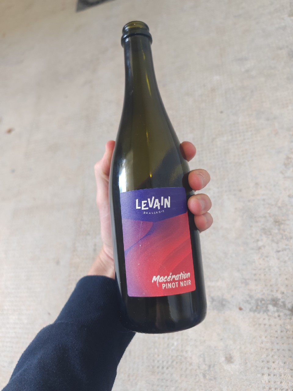 levain maceration pinot noir, Brasserie Levain