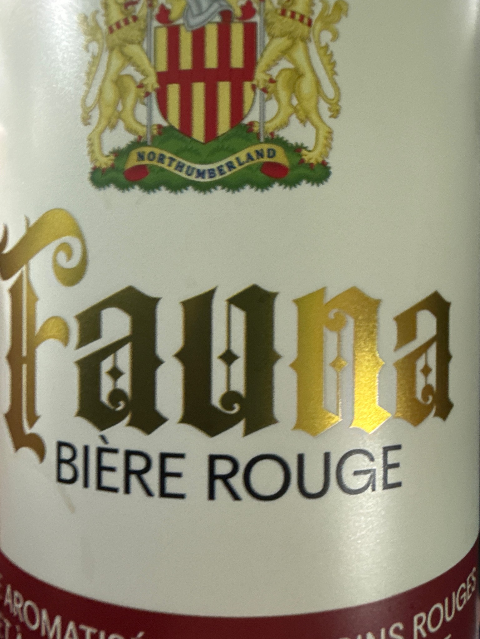 Fauna Bière Rouge, Twice Brewed Brew House