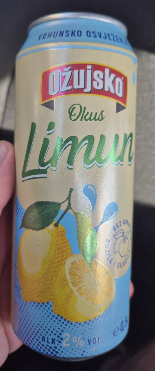 Ožujsko Limun, Zagrebačka Pivovara (MolsonCoors)