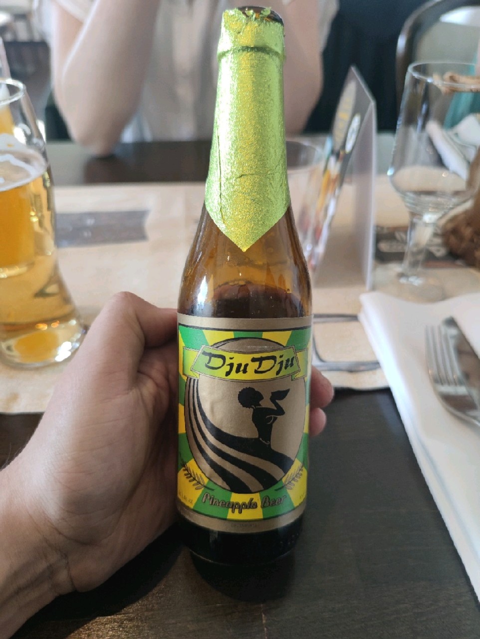 DjuDju Pineapple Beer, New Allied African Brewery