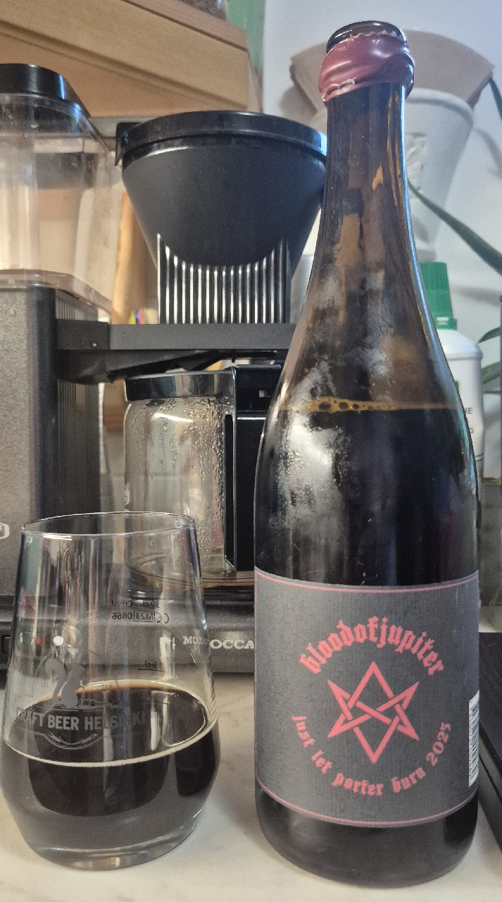 Bloodofjupiter just let porter burn, Gamla Enskede Bryggeri