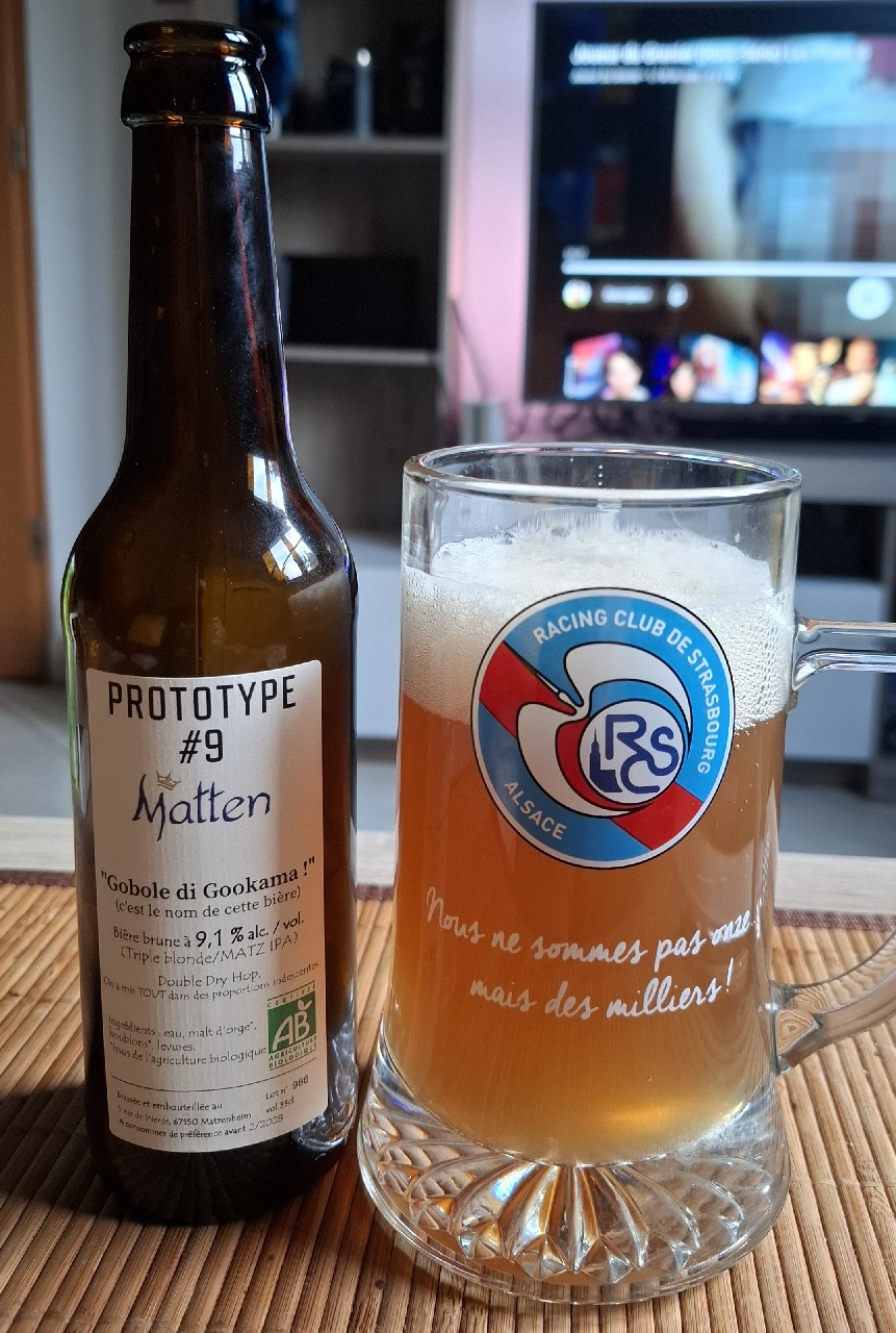 MATTEN Prototype #9, Matten - Brasserie Artisanale De Matzenheim