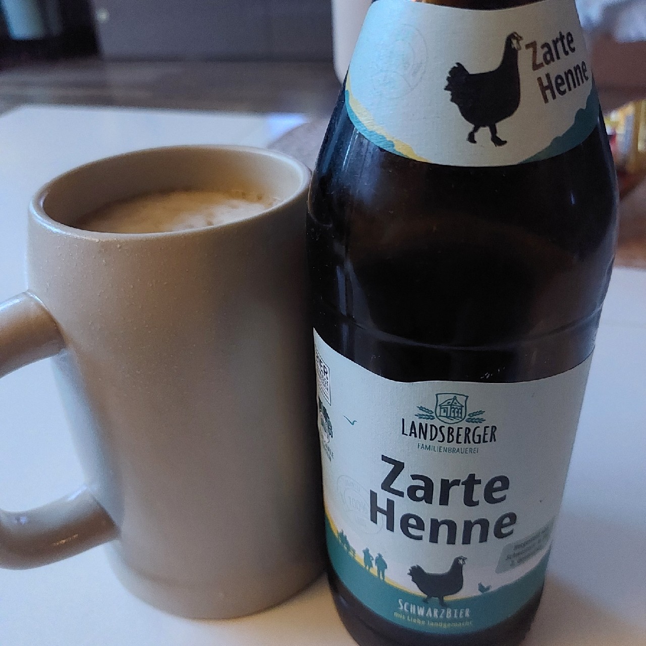 Zarte Henne, Brauerei Landsberg