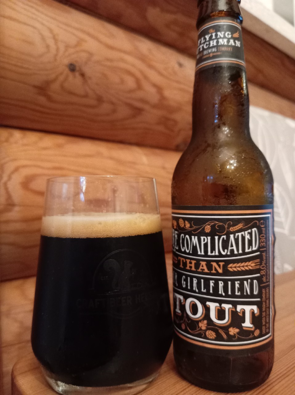 More Complicated Than Your Girlfriend Stout, The Flying Dutchman Nomad Brewing Company