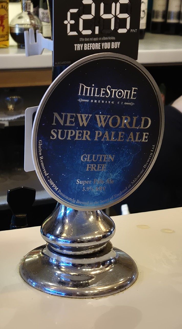 New World, Milestone Brewery