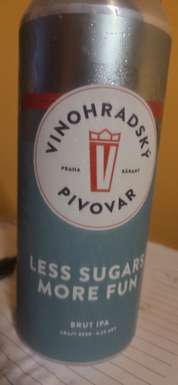 Less Sugars More Fun, Vinohradský Pivovar