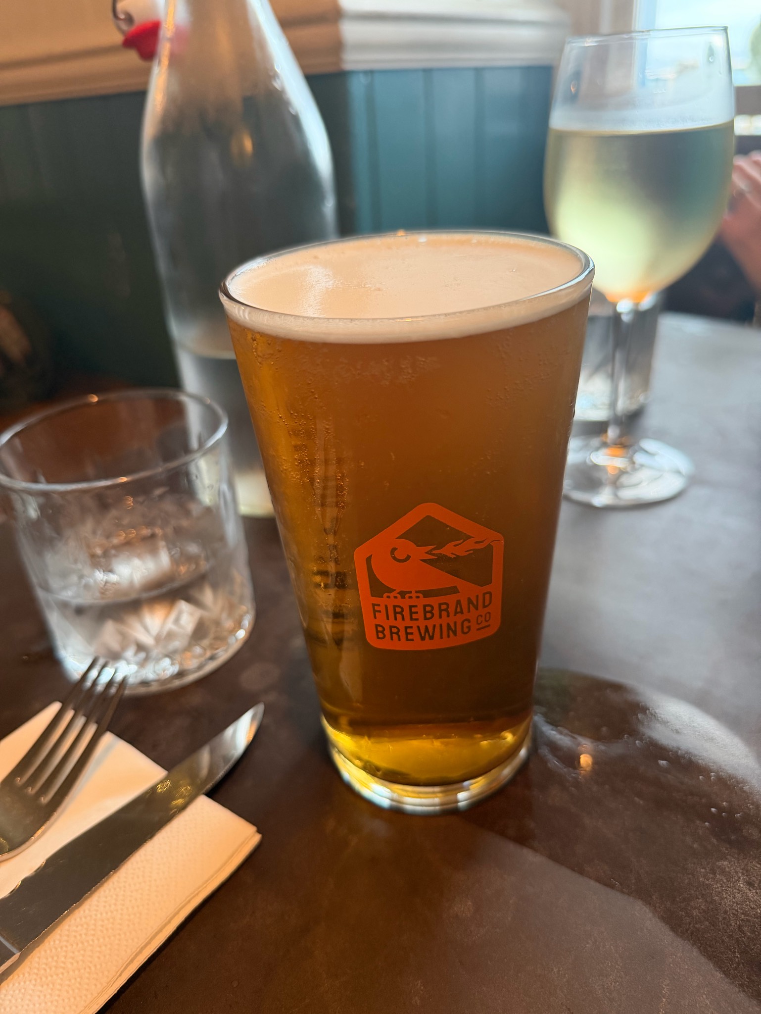 Patchwork Rocket Pale, Firebrand Brewing Company