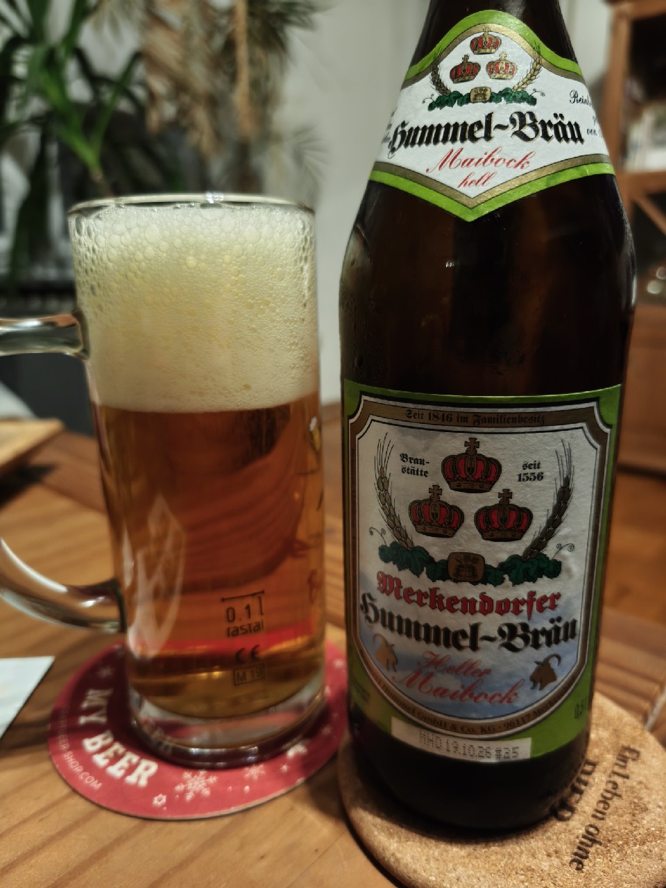 Merkendorfer Heller Maibock, Brauerei Hummel