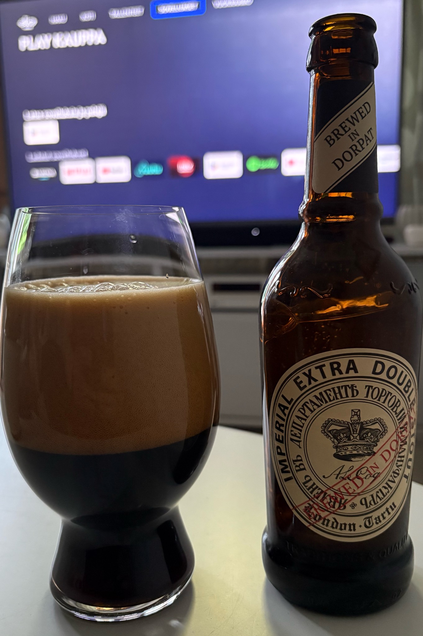 Imperial Extra Double Stout, Estonia