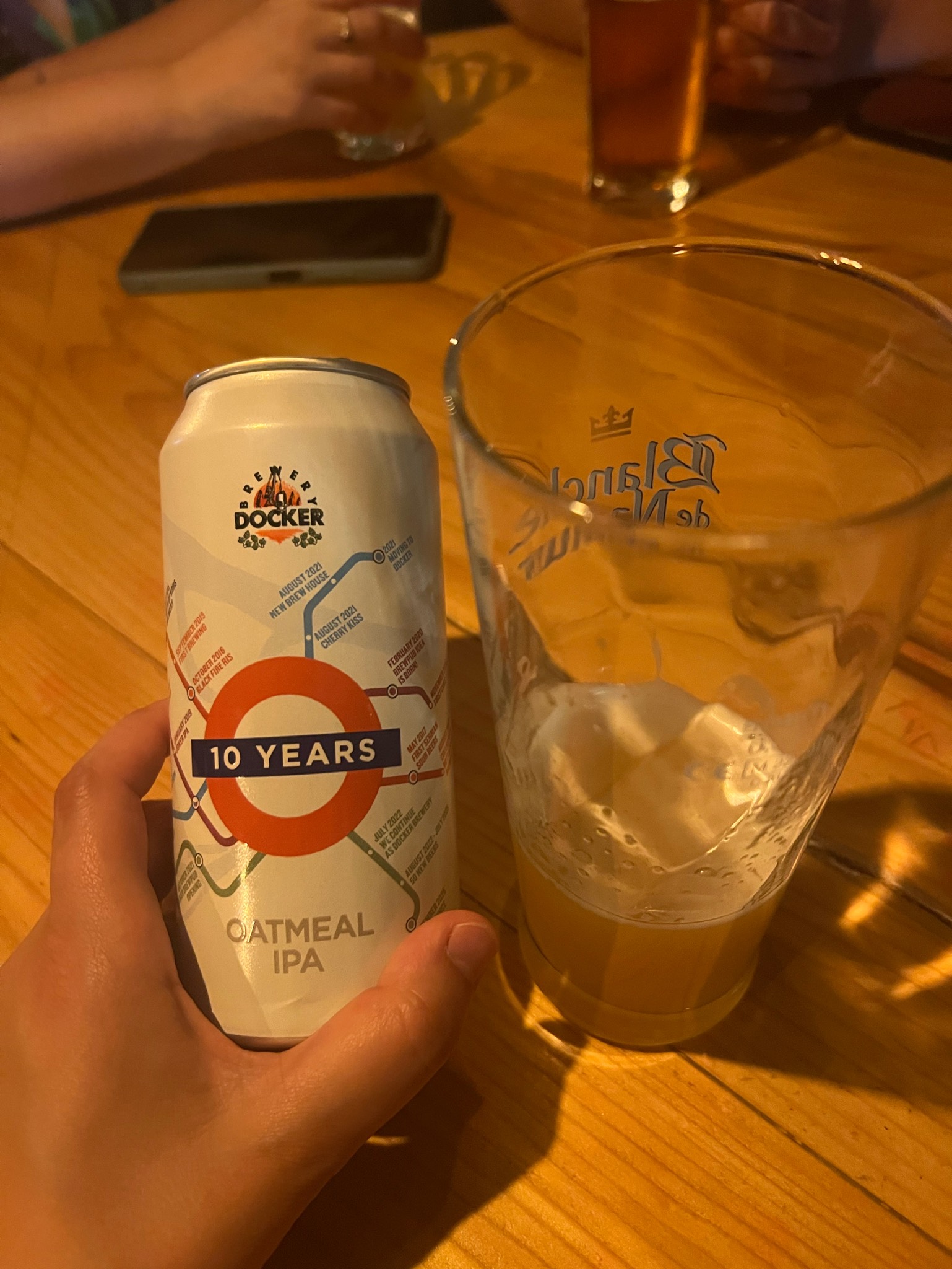 10 years Oatmeal IPA, Brewery Docker