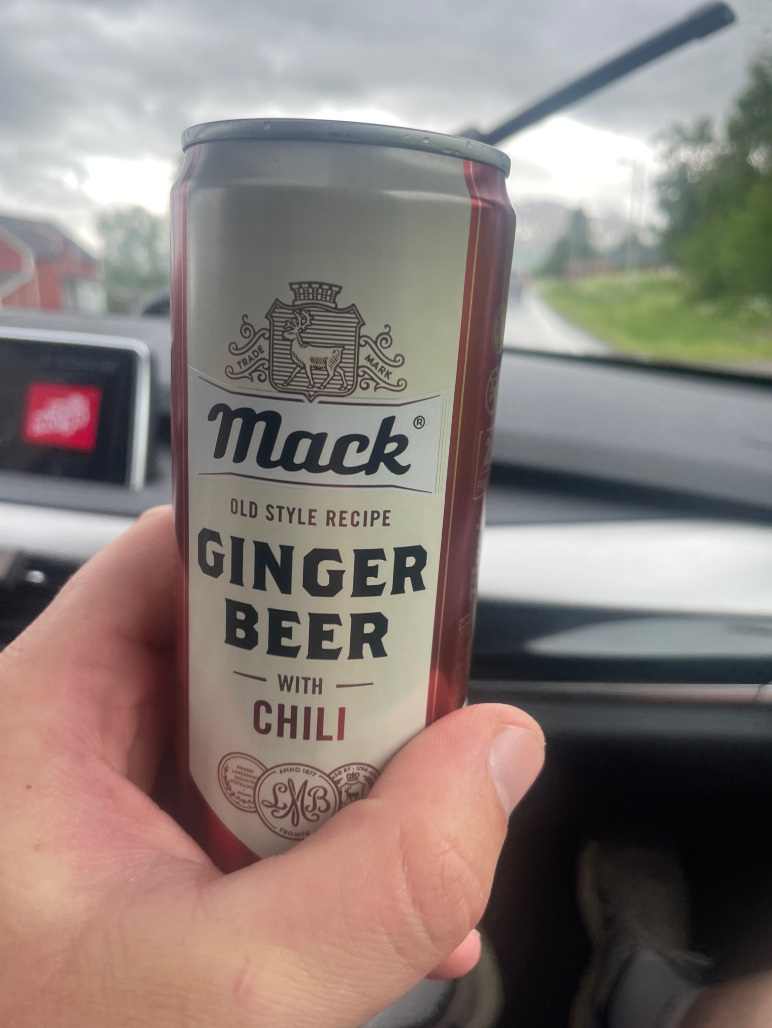 Mack Ginger Beer Chili, Macks Ølbryggeri