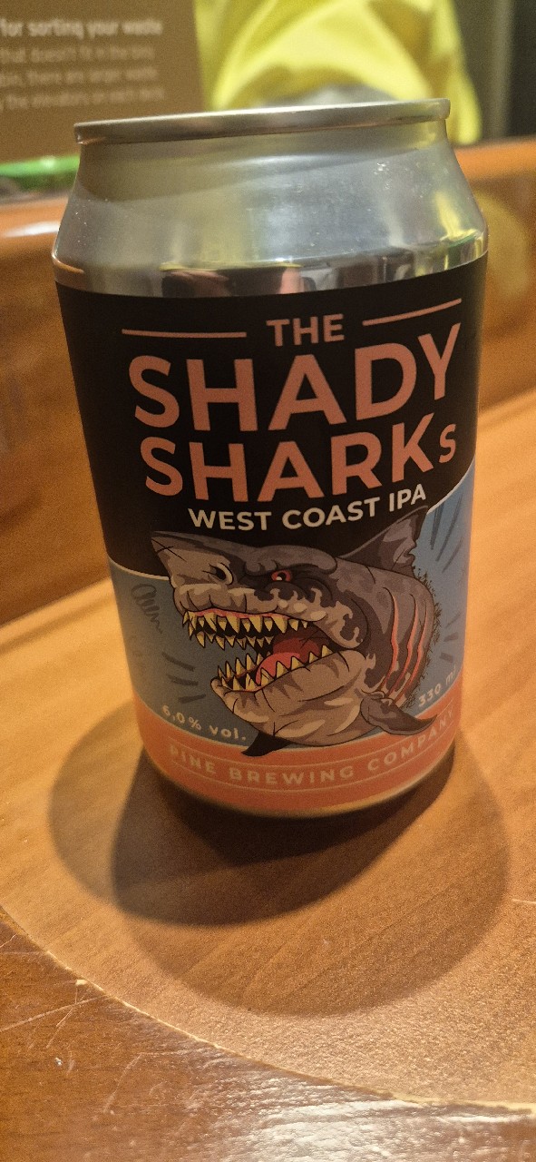 The Shady Shark's West Coast IPA, Pine Brewing Company