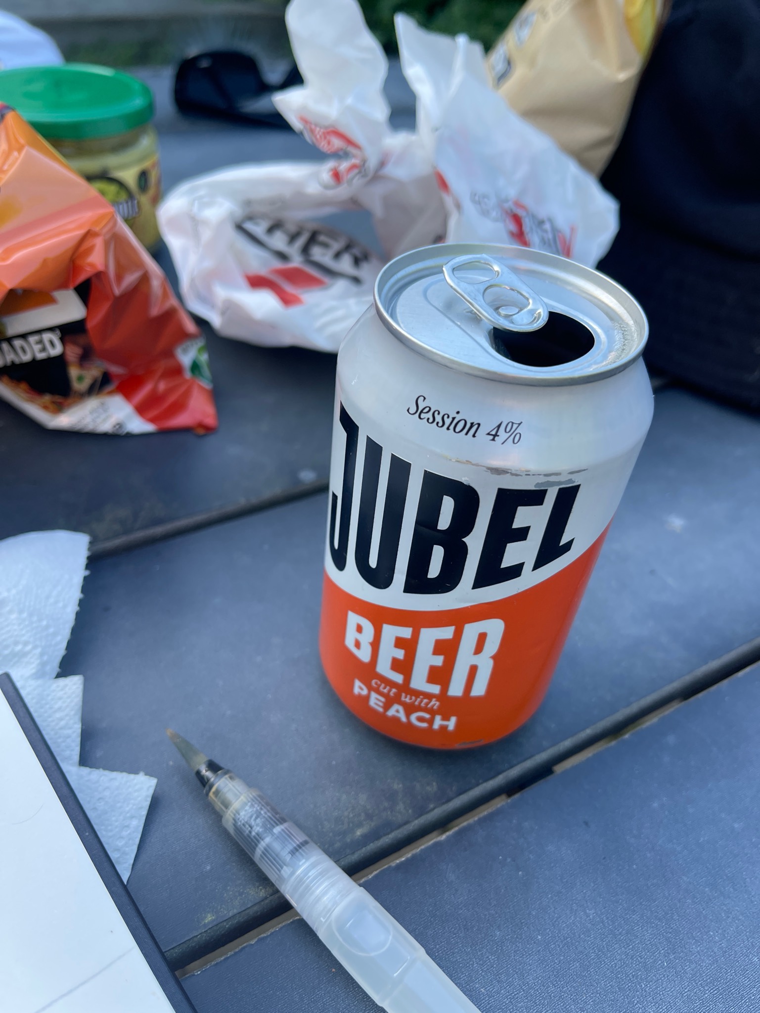 Beer Cut With Peach, England
