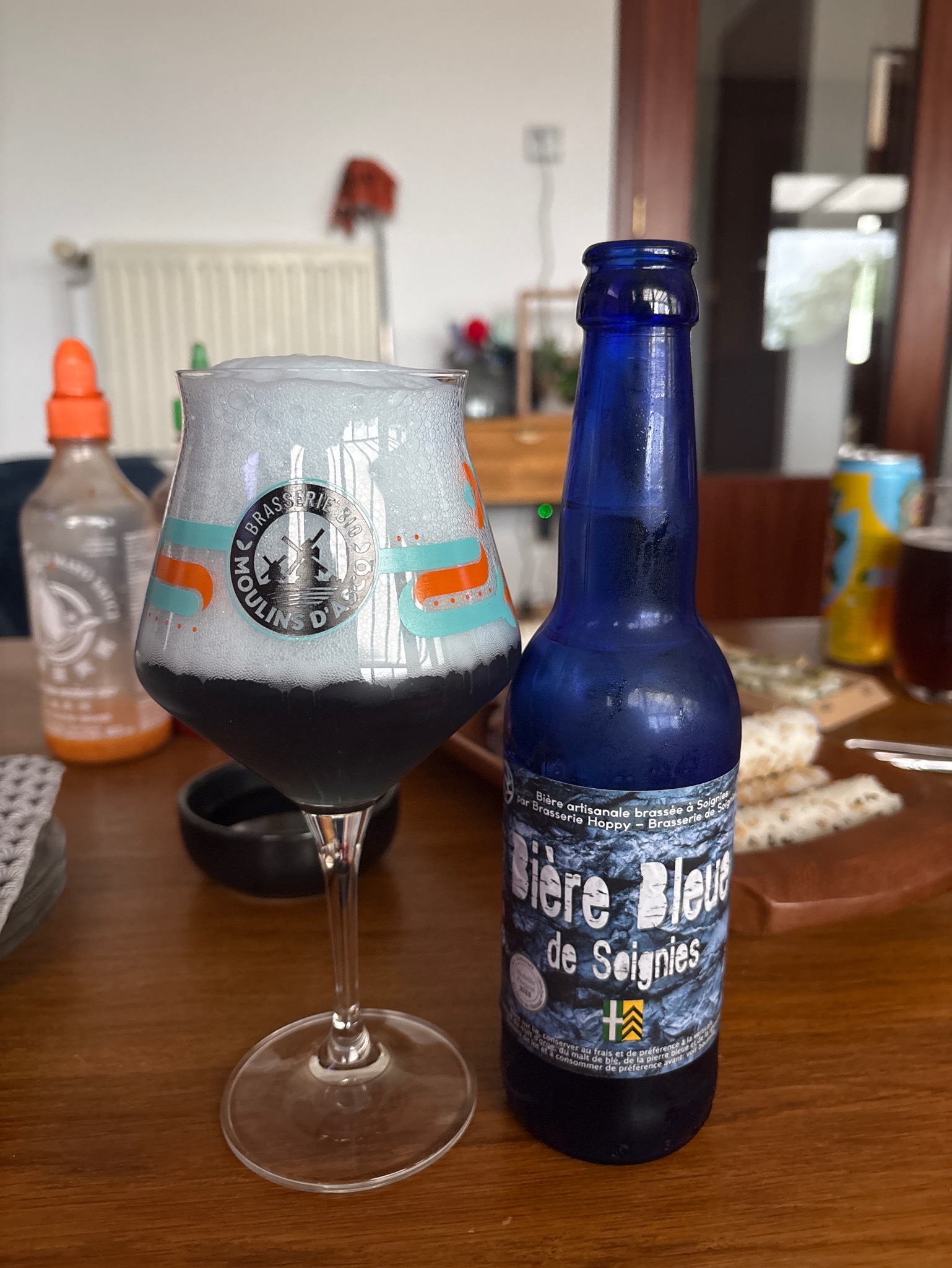 Bière Bleue de Soignies, Brasserie Hoppy