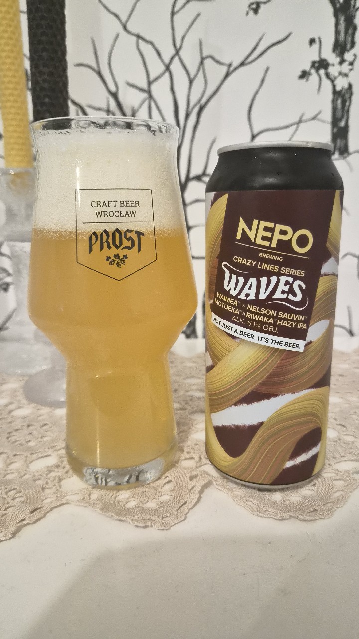 crazy lines series: waves, Nepo Brewing (Browar Nepomucen)