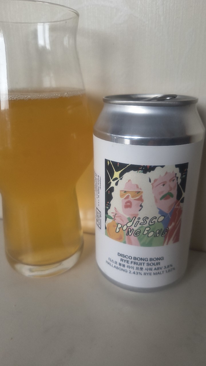 DISCO BONG BONG RYE FRUIT SOUR 디스코 봉봉 라이 프룻 사워, Seoul Brewery