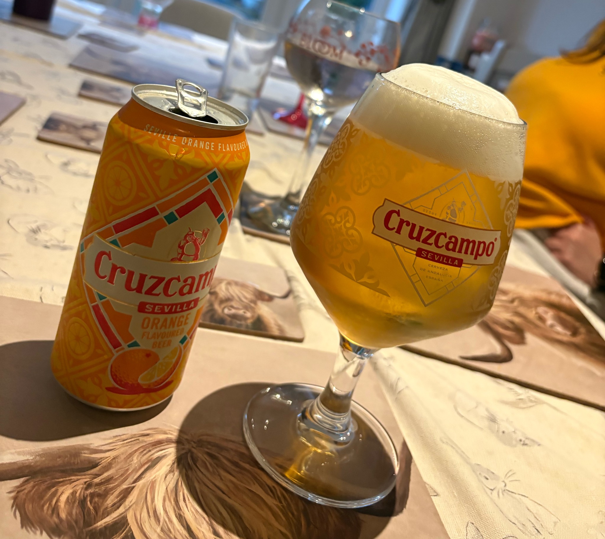 Cruzcampo Sevilla Orange, Spain