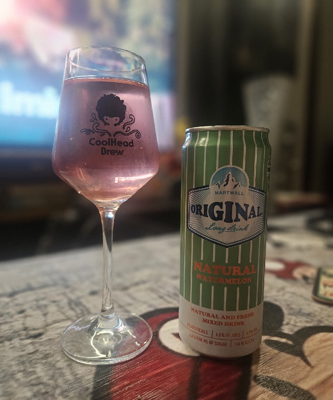 Original Long Drink Natural Watermelon, Finland