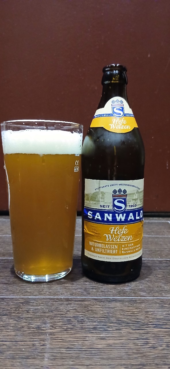 Sanwald Hefe Weizen, Dinkelacker-Schwaben Bräu