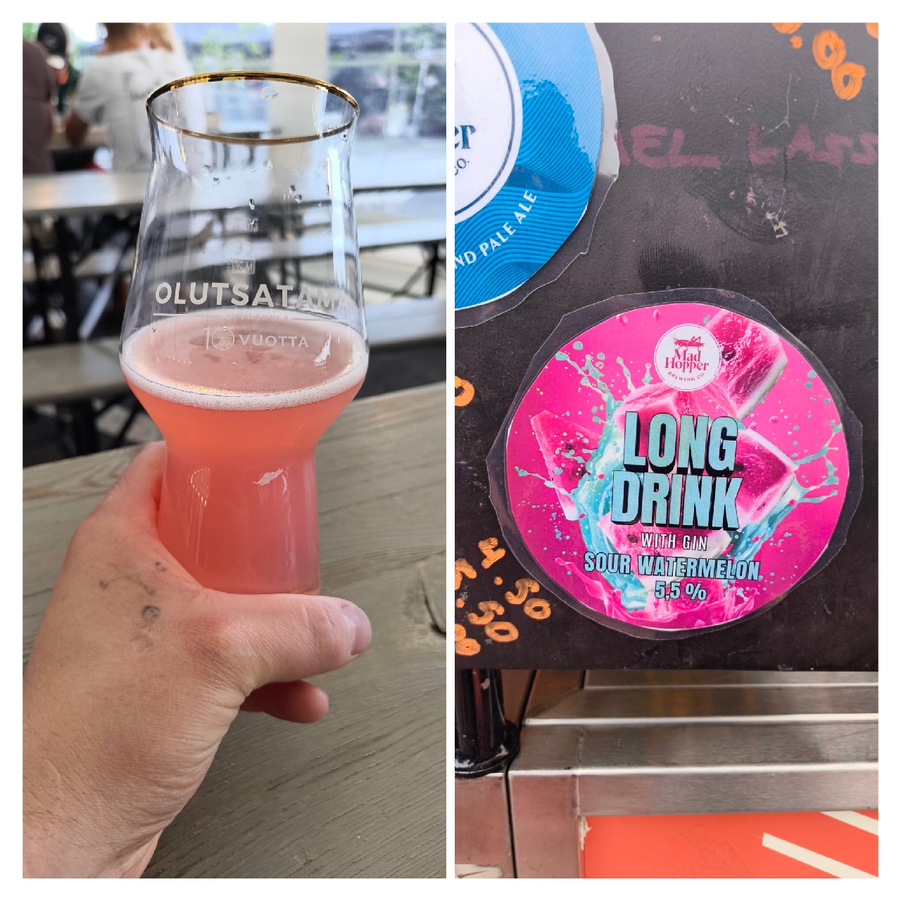 Sour Watermelon Long Drink, Finland