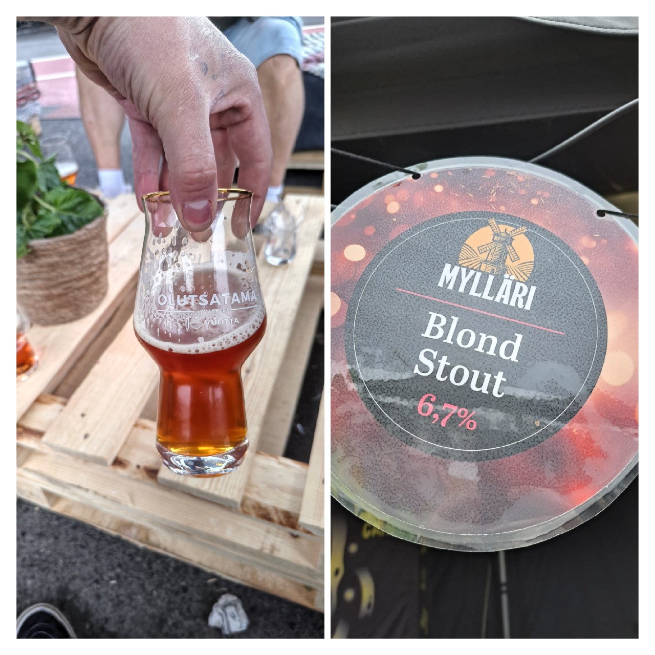 Mylläri Blond Stout, Panimo OlutMylly