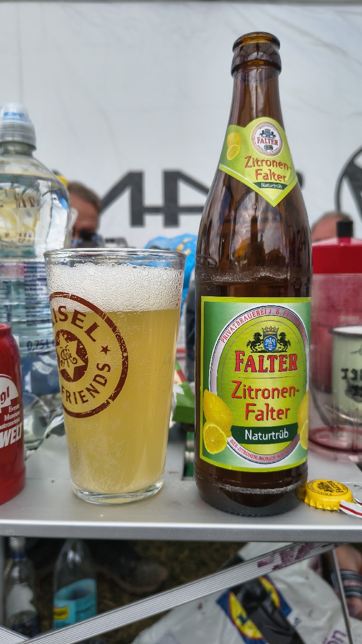 Zitronen-Falter Naturtrüb, Privatbrauerei J.B. Falter Regen KG