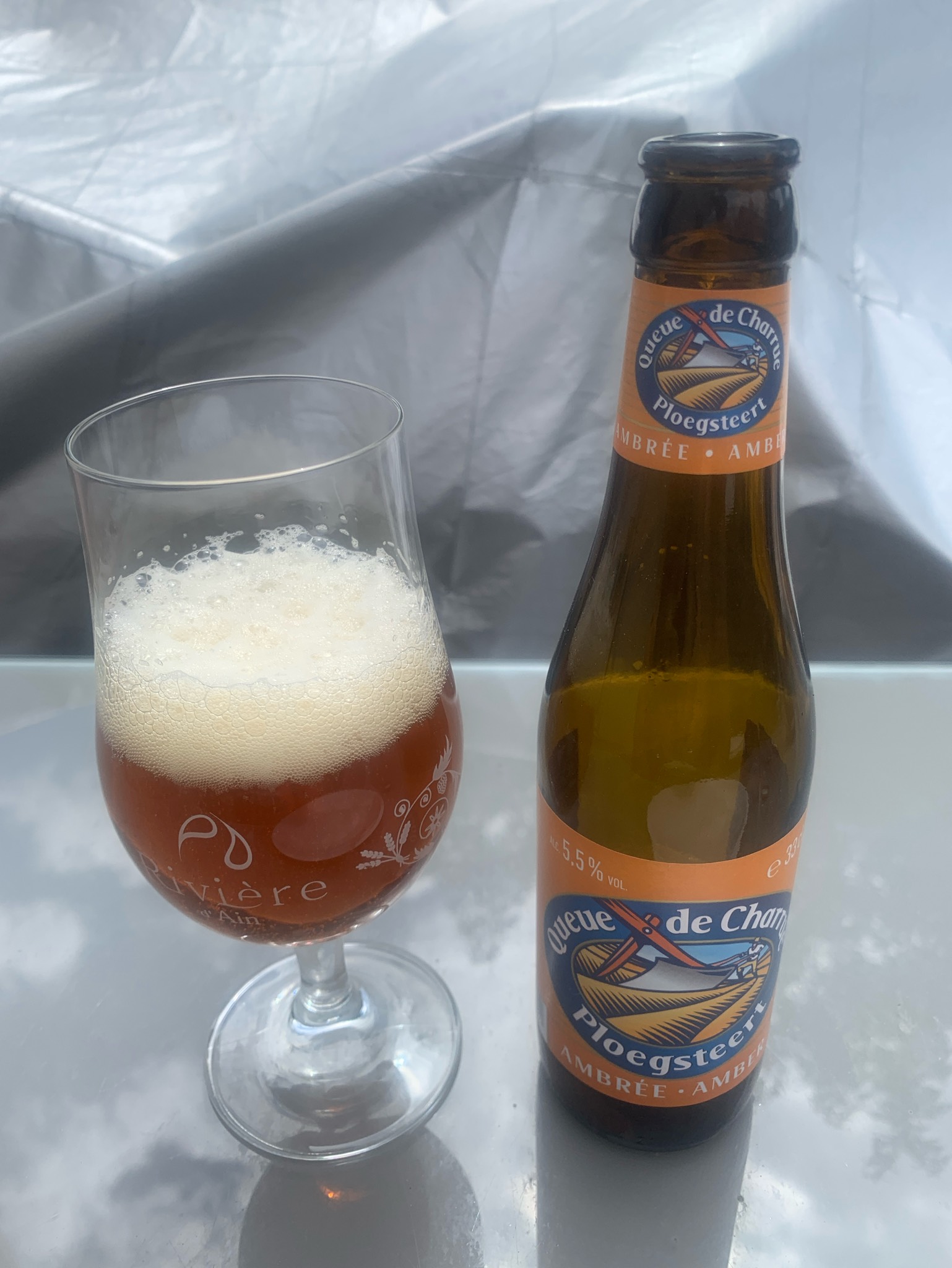 Queue de Charrue Ambrée / Ploegsteert Amber, Brouwerij Vanuxeem