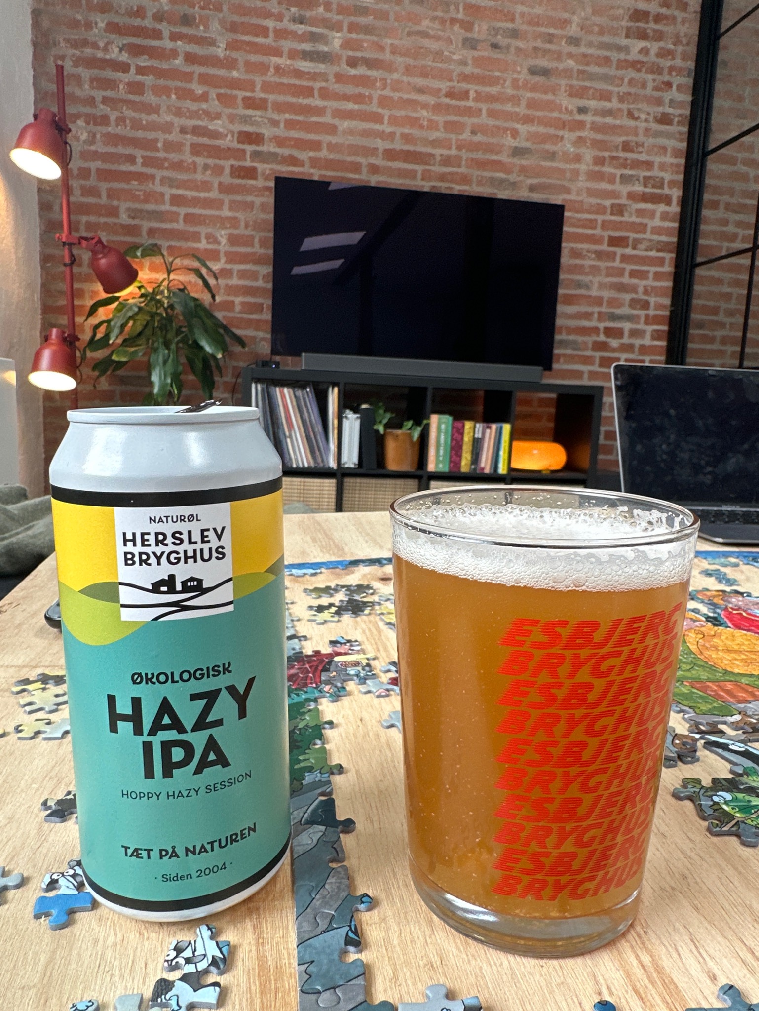 Økologisk Hazy ipa, Herslev Bryghus