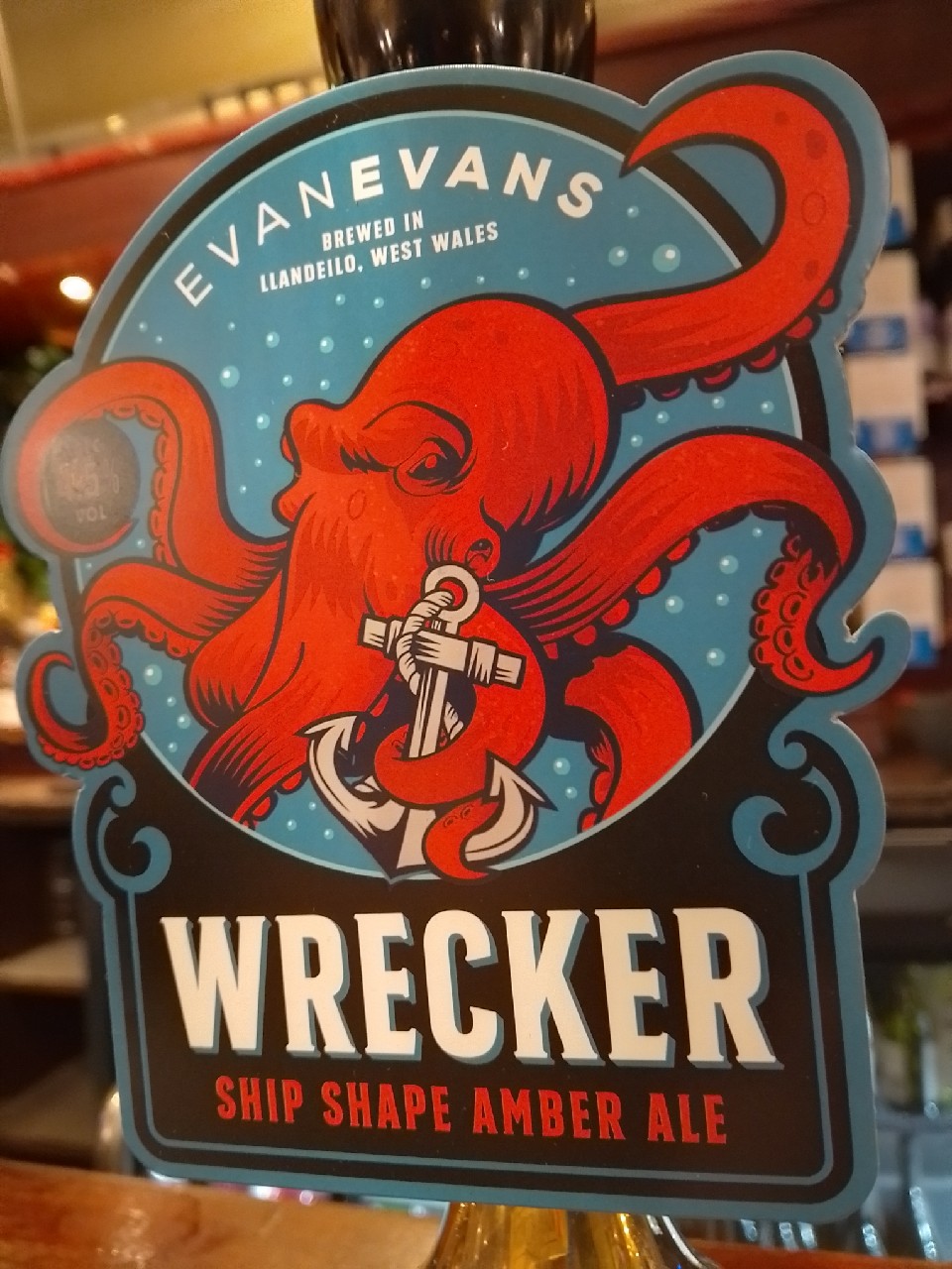 Wrecker, Evan Evans Brewery