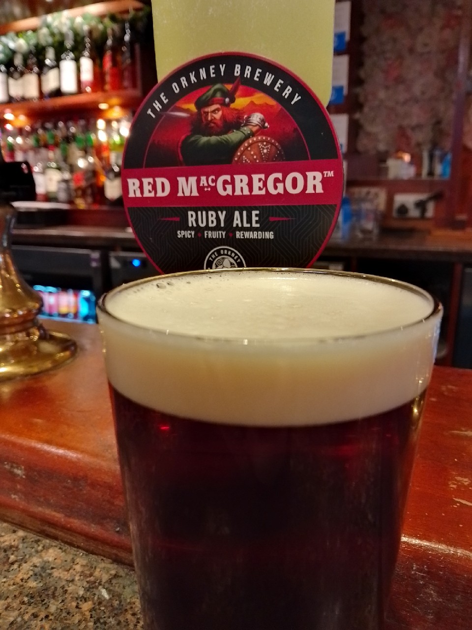 Red MacGregor, The Orkney Brewery (Sinclair Breweries)