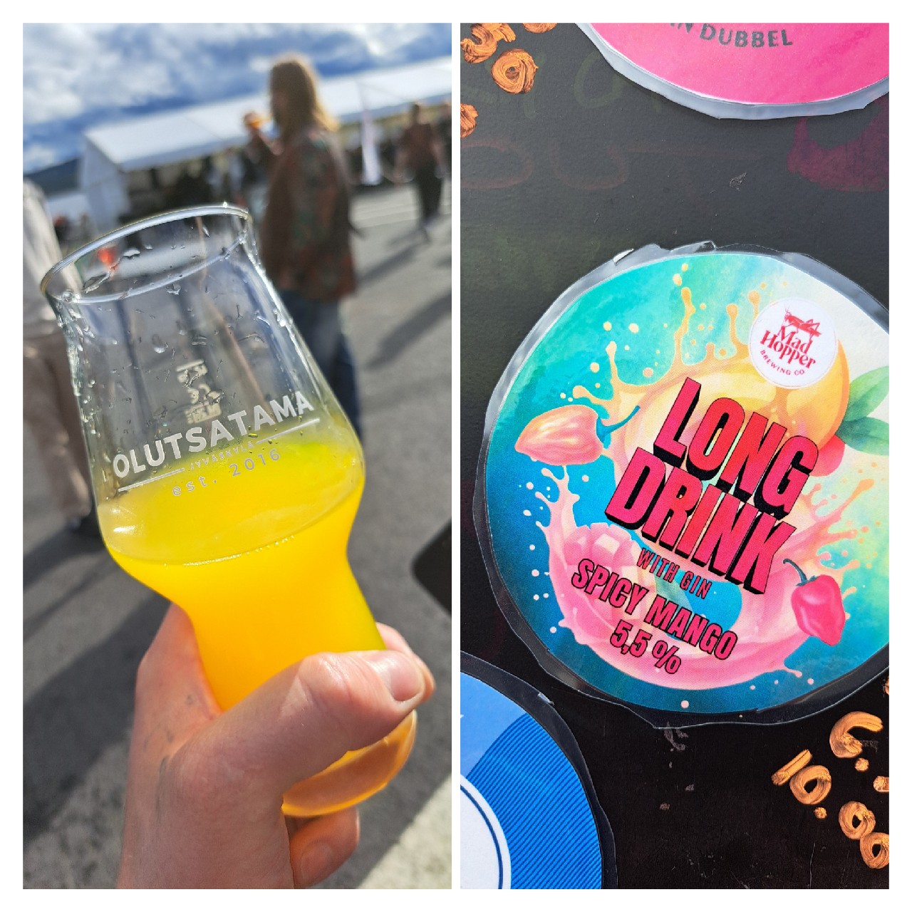 Spicy Mango Long Drink, Finland