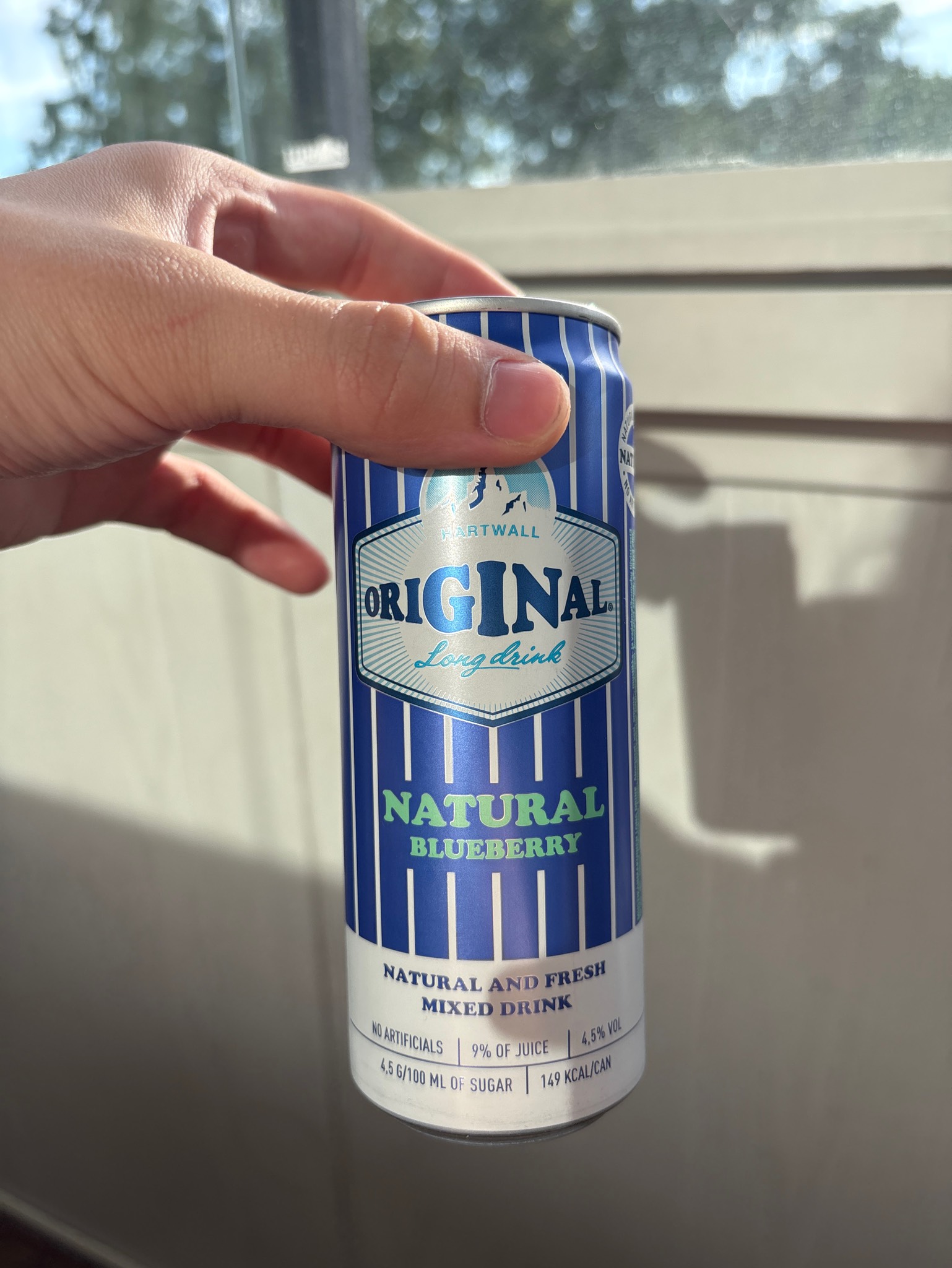 Original Long Drink Natural Blueberry, Finland