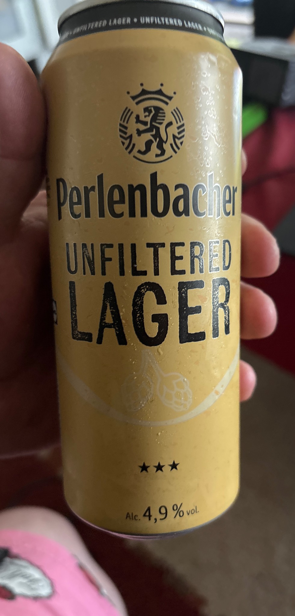 Perlenbacher Unfiltered Lager, Frankfurter Brauhaus (TCB Beverages)