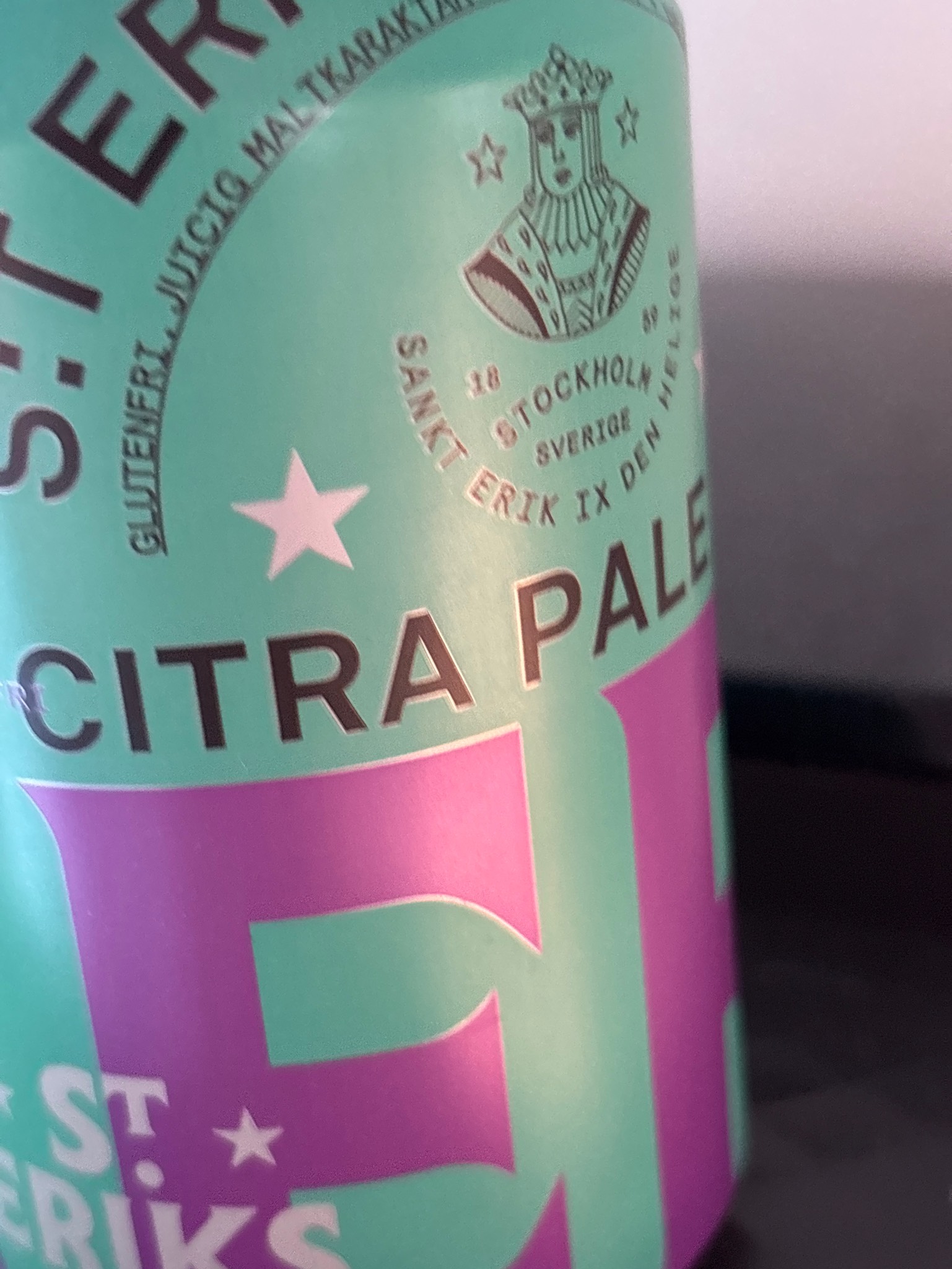 S:t Eriks Citra Pale Ale, Sweden