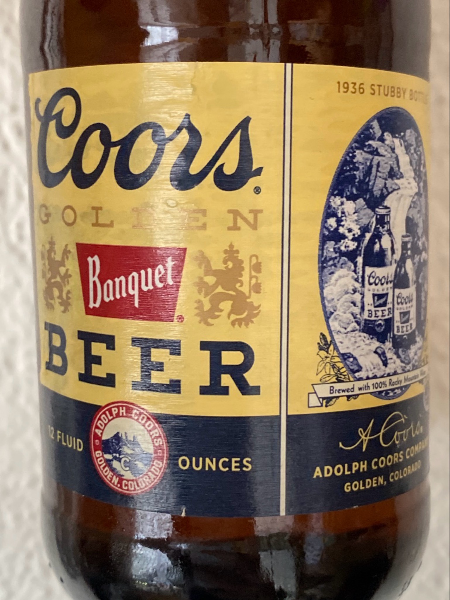 Coors Banquet, Coors Brewing Company (MillerCoors)