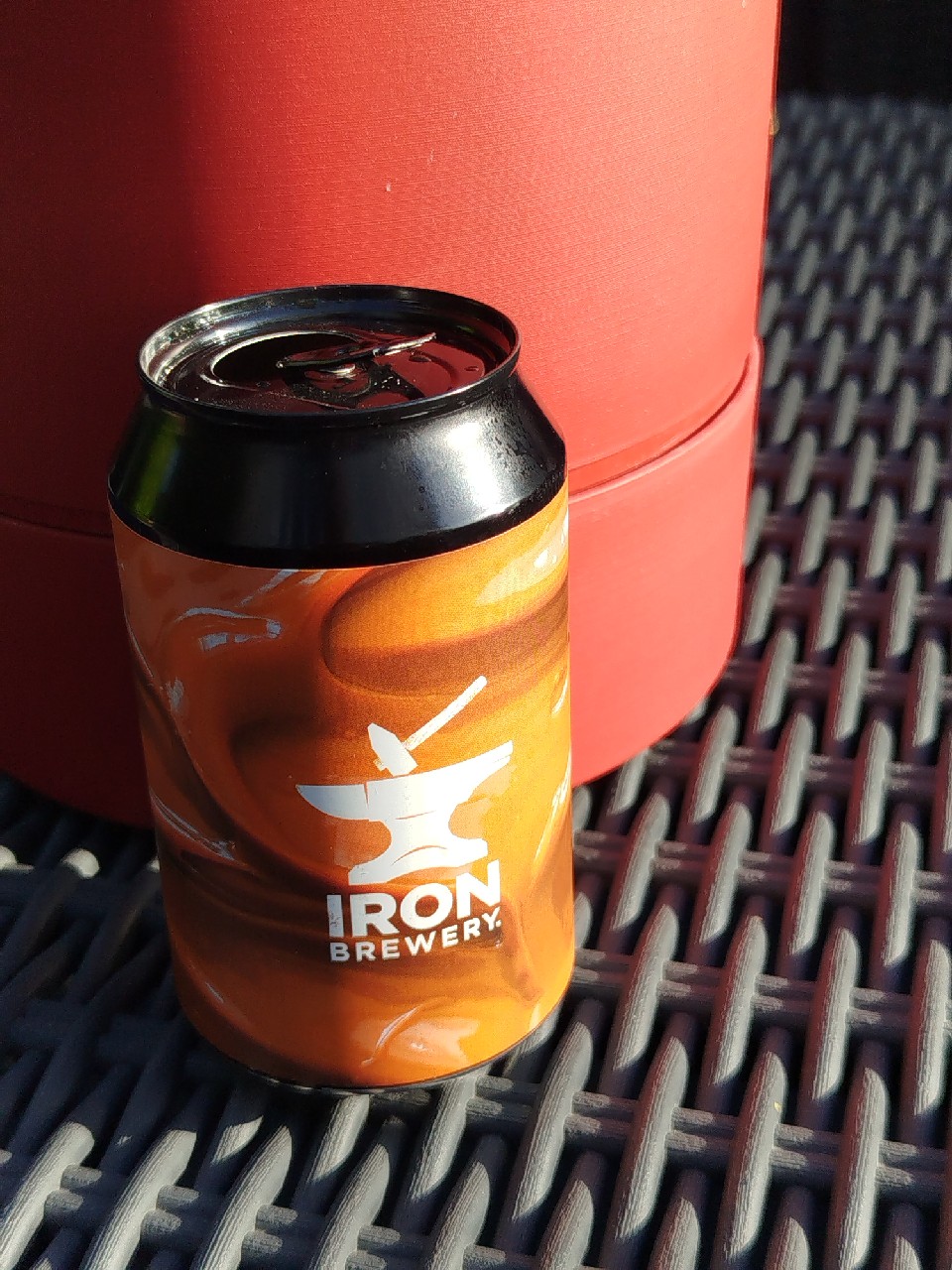 Brown Ale Caramel Beurre Salé, Brasserie Iron