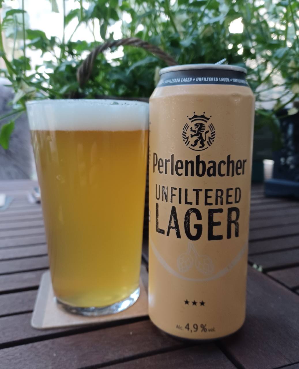 Perlenbacher Unfiltered Lager, Frankfurter Brauhaus (TCB Beverages)