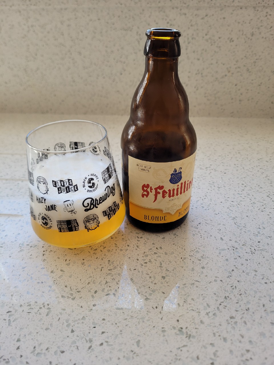 St-Feuillien Blonde | Blond, Belgium