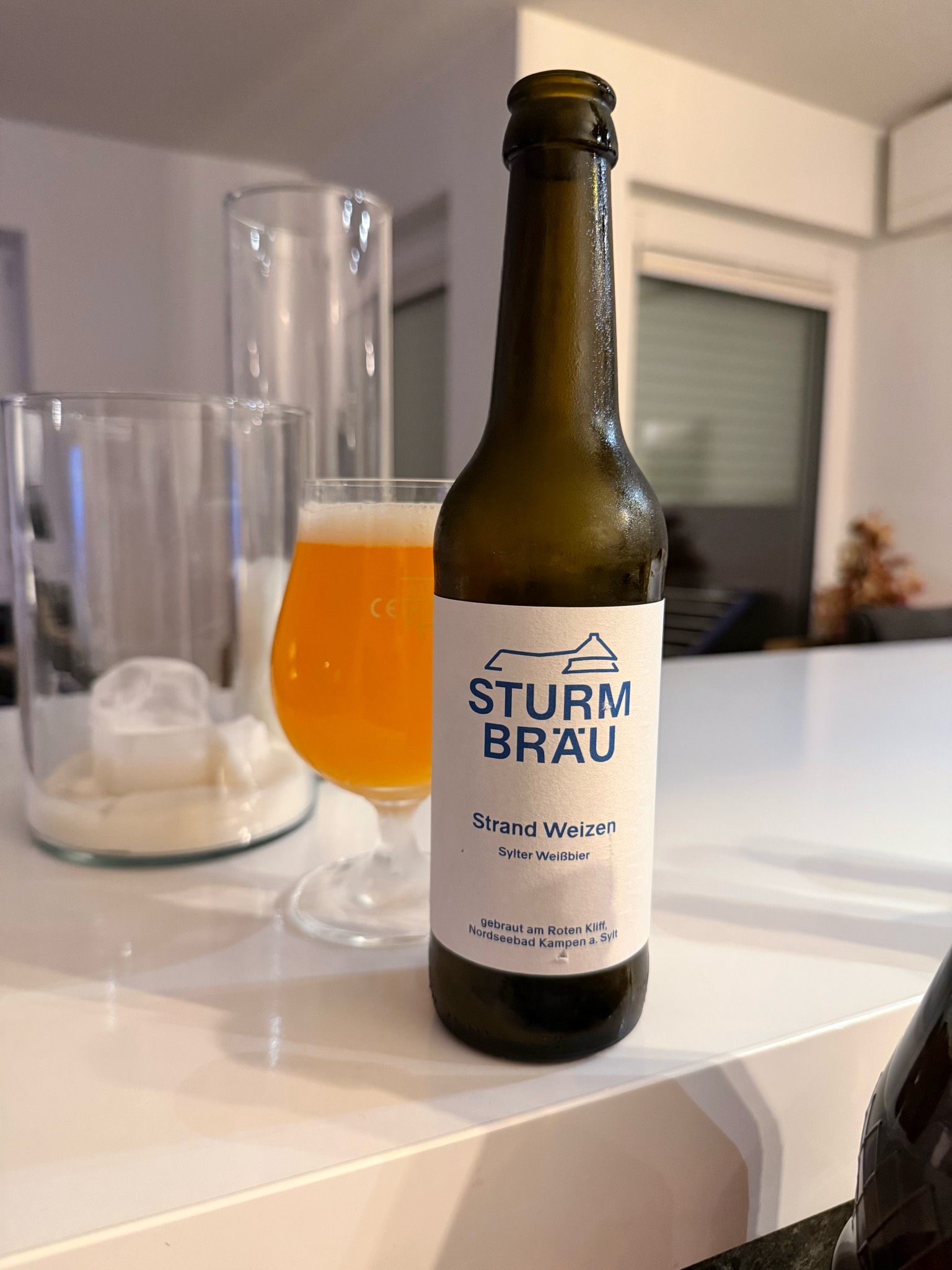 Strand weizen, Sturmbräu Sylt