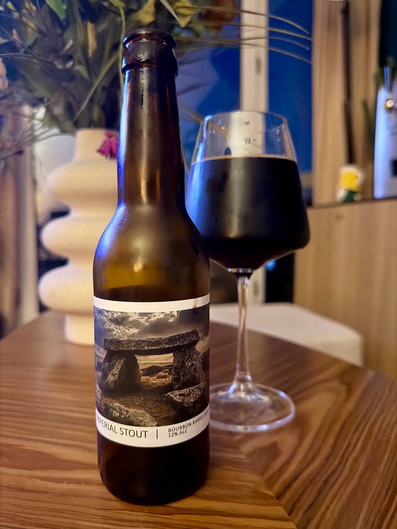 IMPÉRIAL STOUT BOURBON BARREL 18 MOIS, Brasserie Popihn