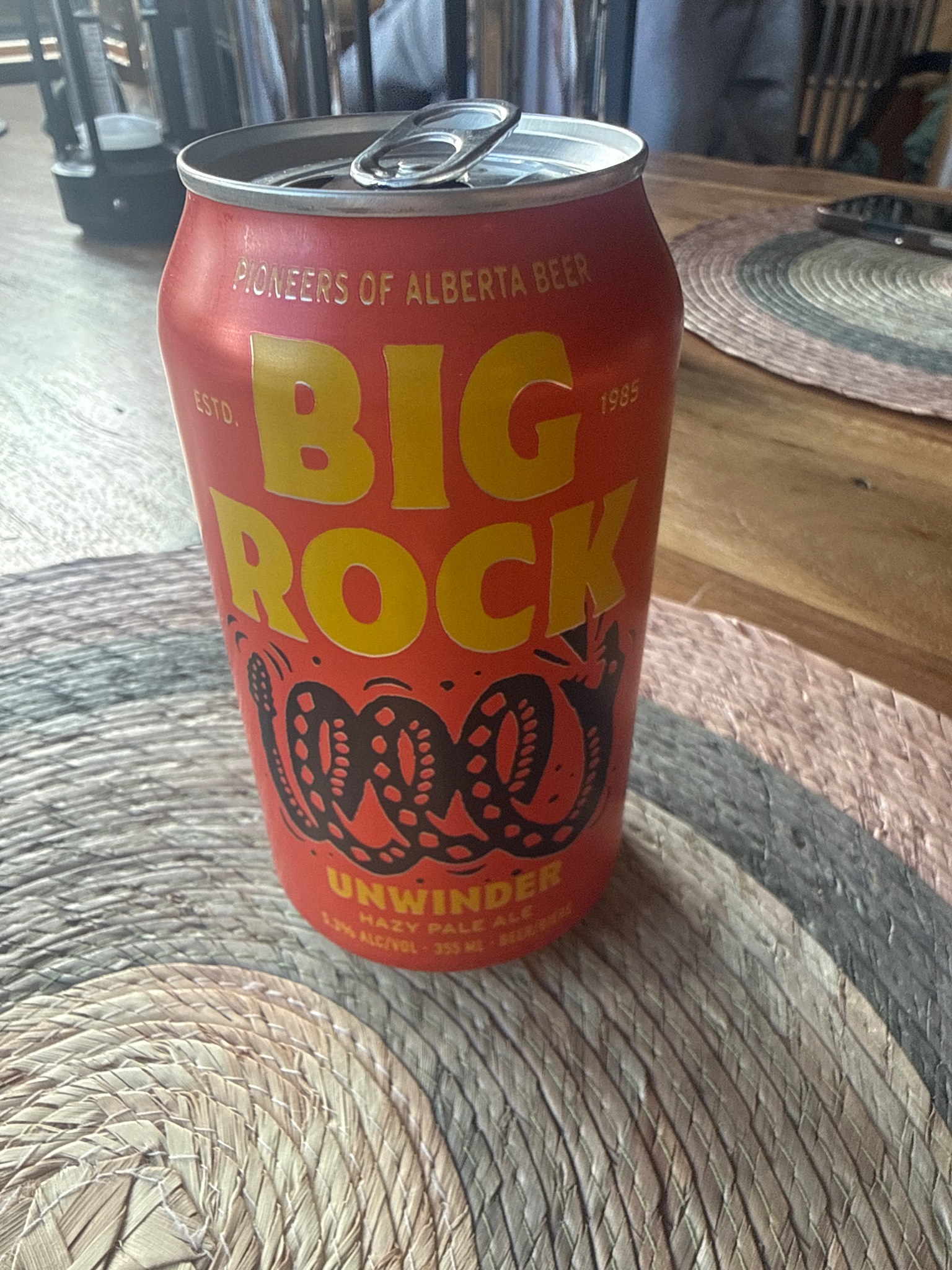 unwinder, Big Rock Brewery