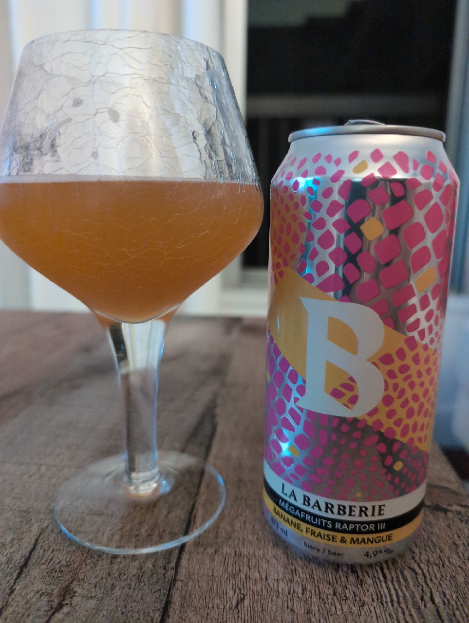 megafruits raptor III, La Barberie