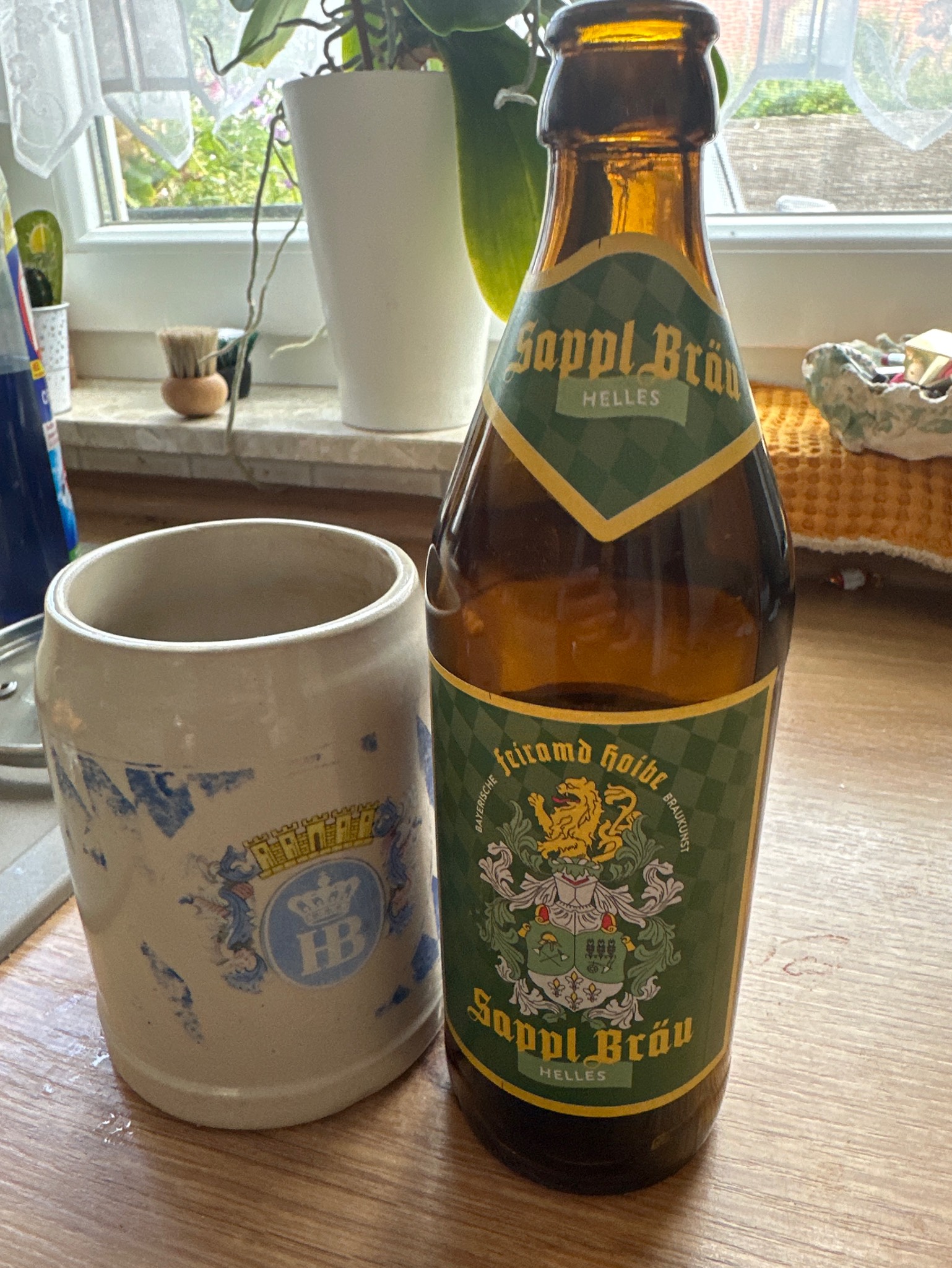 Sappl Bräu Helles "Feiramd Hoibe", Sappl Bräu
