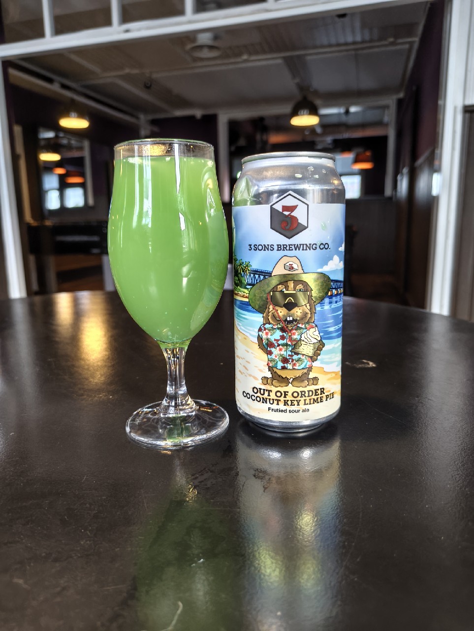 Out of order - Coconut Key Lime Pie, 3 Sons Brewing Company