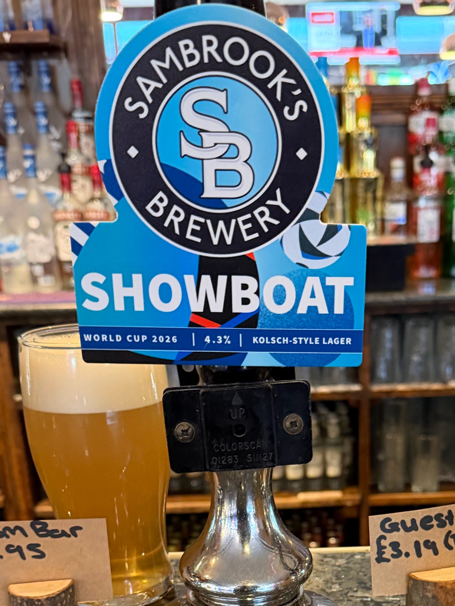Showboat, Sambrook's Brewery