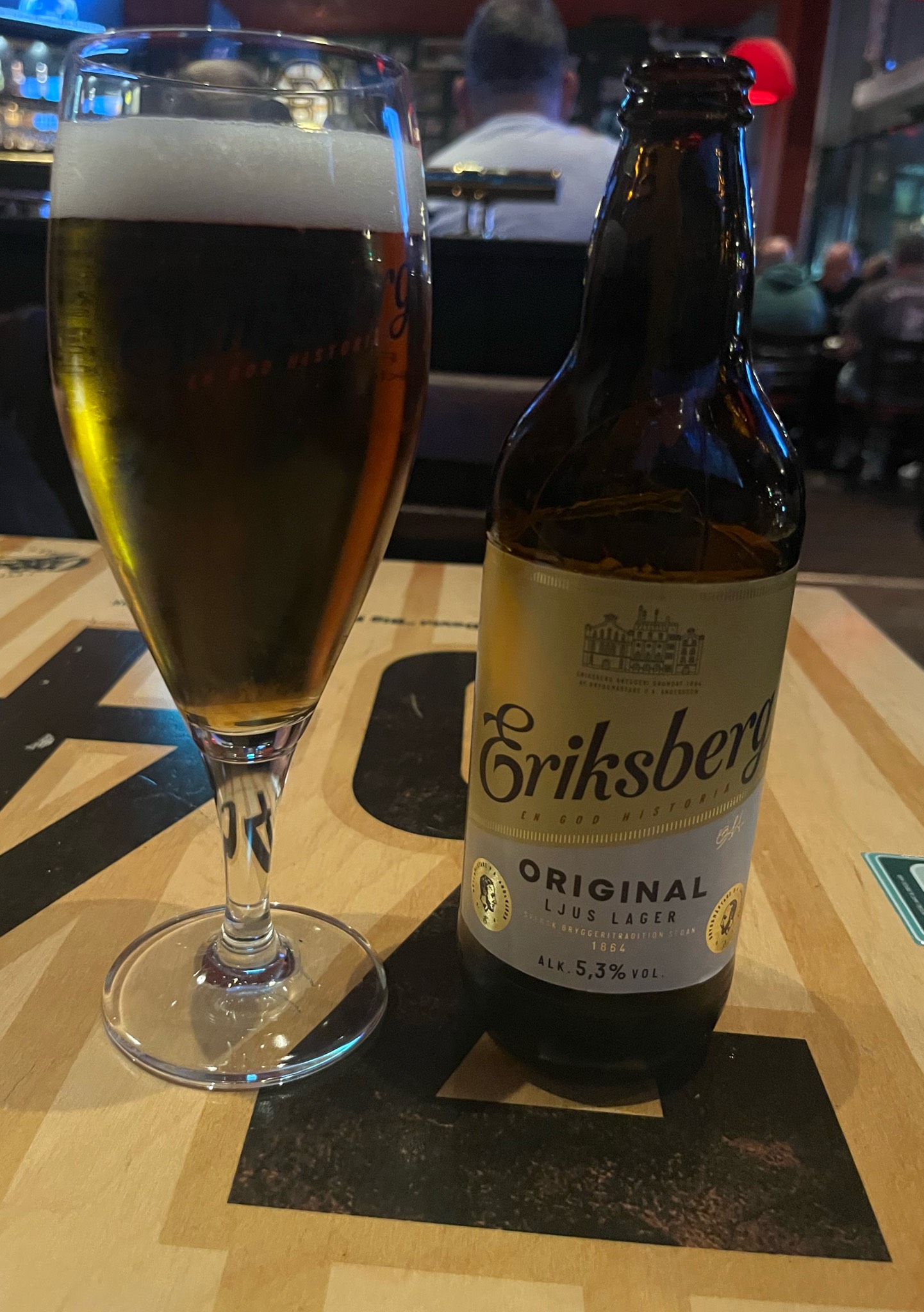 Eriksberg Original 5.3%, Carlsberg Sverige